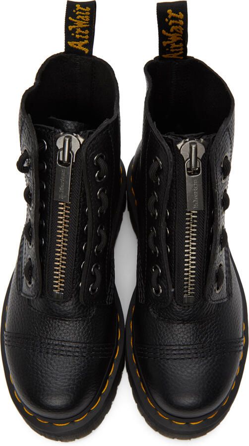 Dr. Martens Black Sinclair Zip Boots - Picture 3