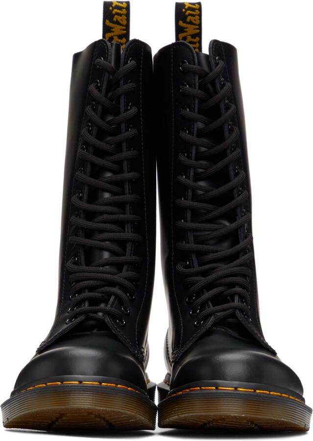 Dr. Martens Black Smooth 1914 Boots - Picture 4