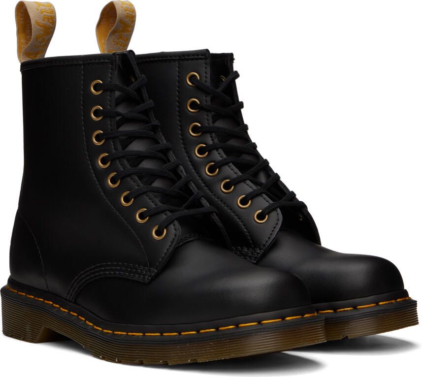 Dr. Martens Black Vegan 1460 Felix Lace-Up Boots - Picture 3