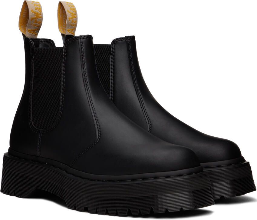 Dr. Martens Black 2976 Felix Platform Chelsea Boots - Picture 2