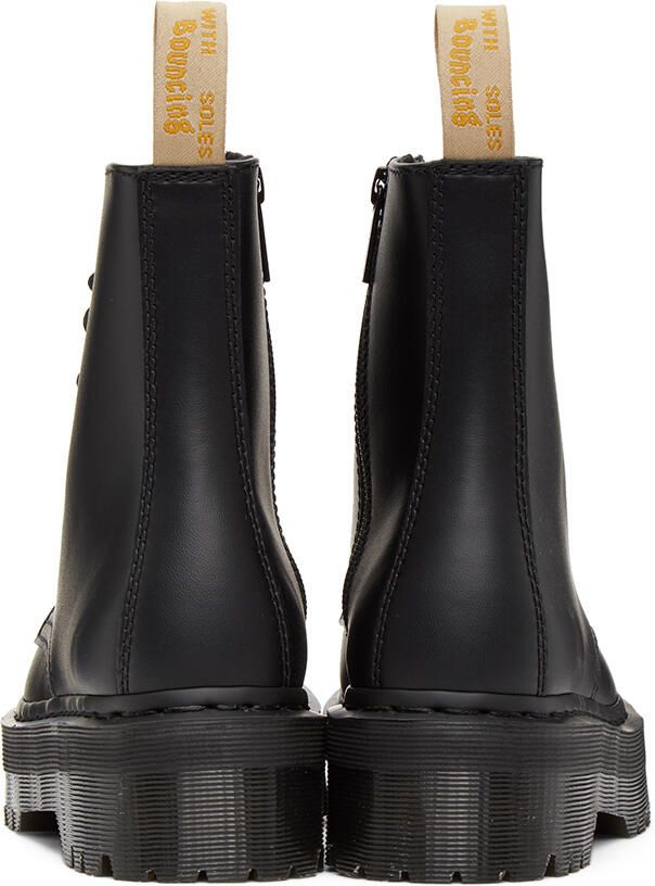 Dr. Martens Black Vegan Jadon 2 Mono Platform Boots - Picture 3
