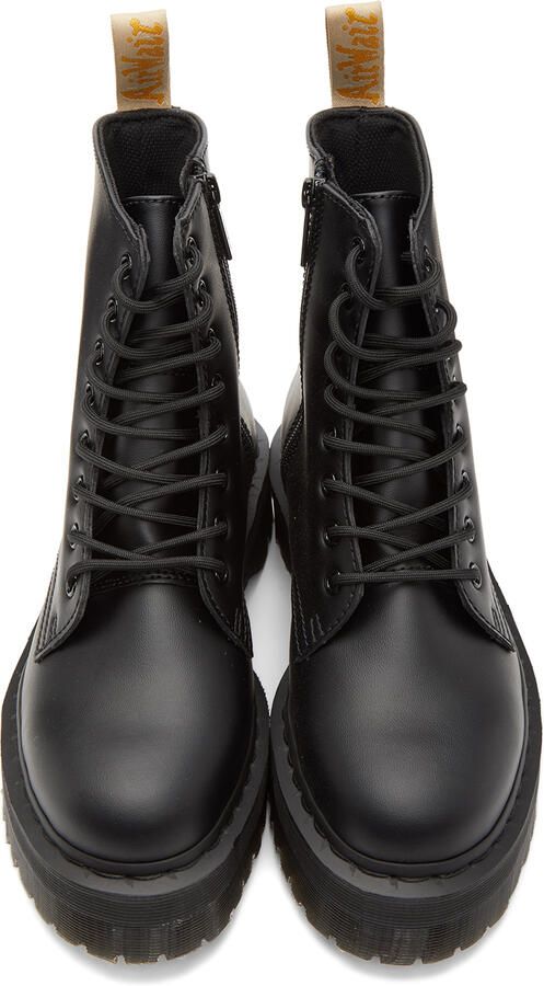 Dr. Martens Black Vegan Jadon 2 Mono Platform Boots - Picture 4