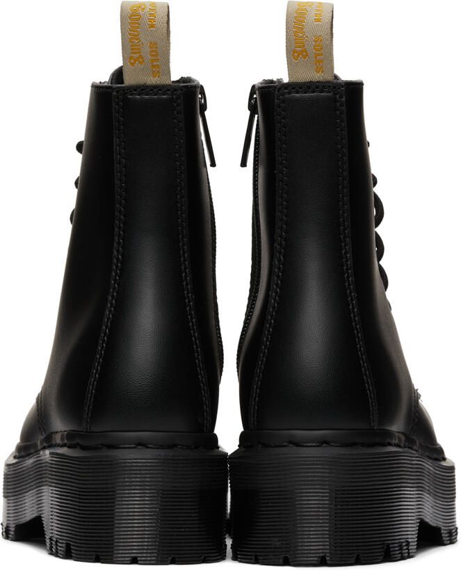 Dr. Martens Black Vegan Jadon II Mono Boots - Picture 3