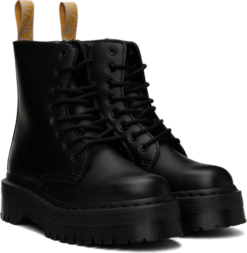 Dr. Martens Black Vegan Jadon II Mono Platform Boots