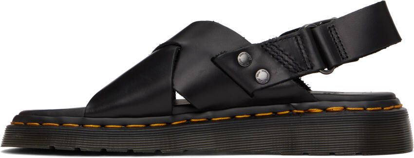 Dr. Martens Black Zane Sandals - Picture 3