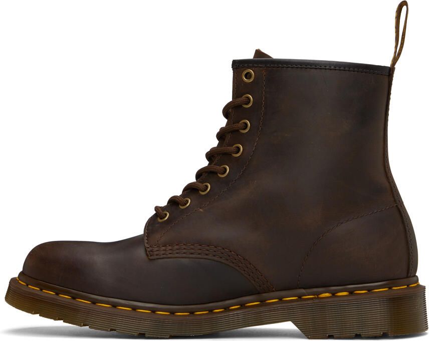 Dr. Martens Brown 101 Boots - Picture 3