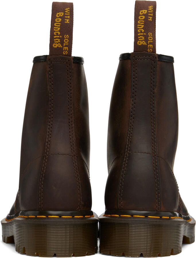 Dr. Martens Brown 1460 Bex Crazy Horse Boots - Picture 3