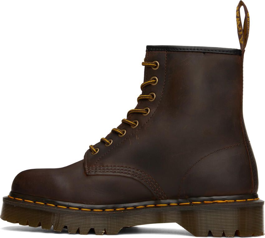 Dr. Martens Brown 1460 Bex Crazy Horse Boots - Picture 2