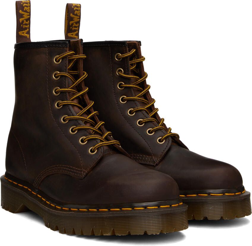 Dr. Martens Brown 1460 Bex Crazy Horse Boots
