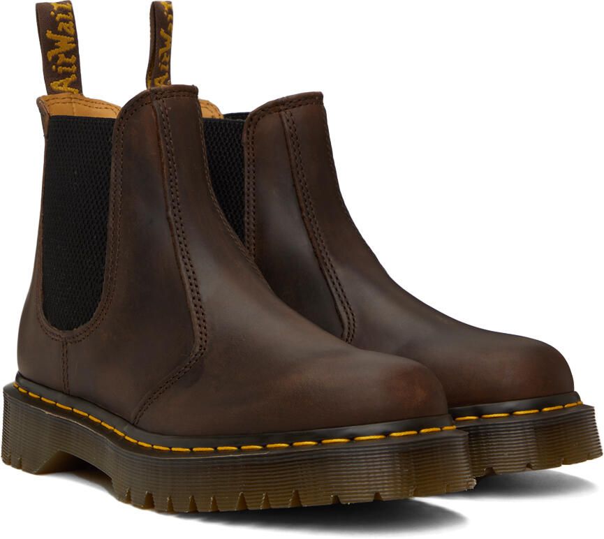 Dr. Martens Brown 2976 Bex Chelsea Boots - Picture 2