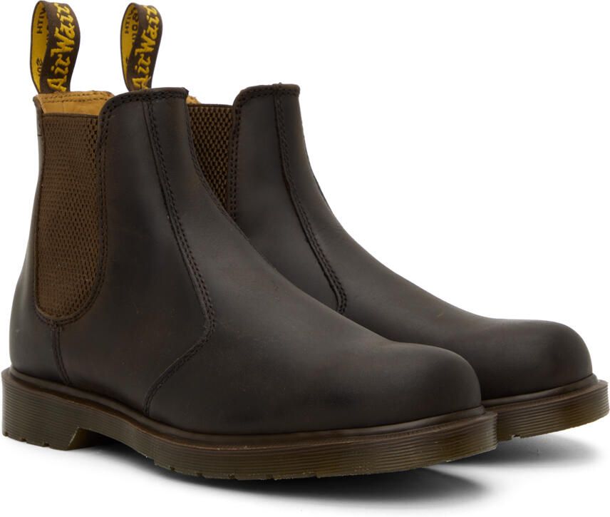 Dr. Martens Brown 2976 Chelsea Boots - Picture 2