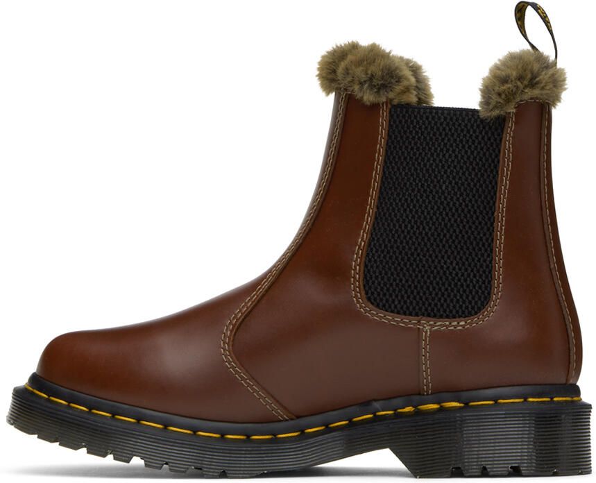 Dr. Martens Brown 2976 Leonore Boots - Picture 3
