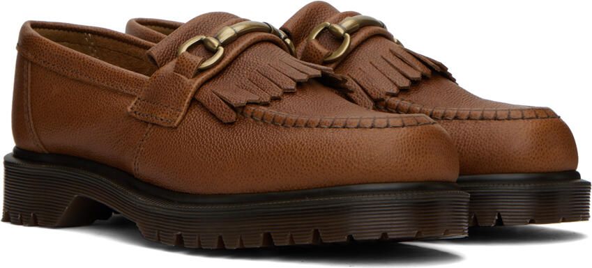 Dr. Martens Brown Adrian Snaffle Loafers - Picture 2