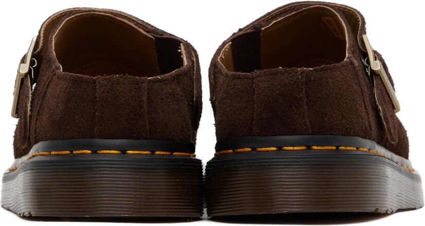 Dr. Martens Brown Isham Slingback Mules - Picture 5