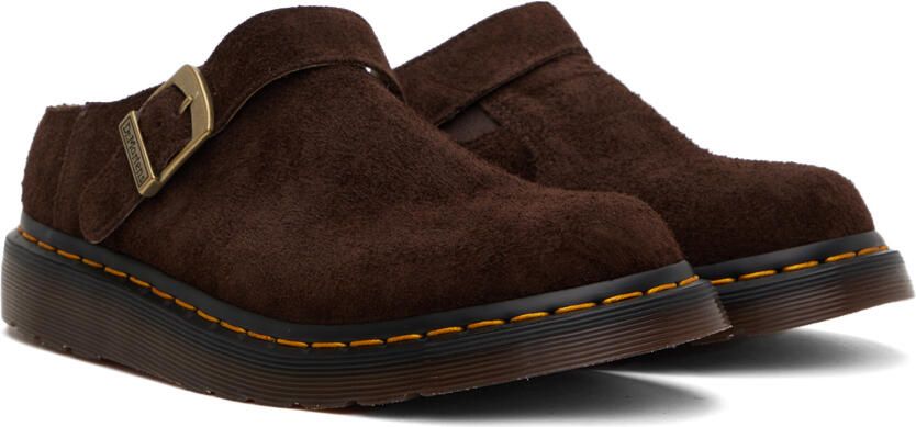 Dr. Martens Brown Isham Slingback Mules