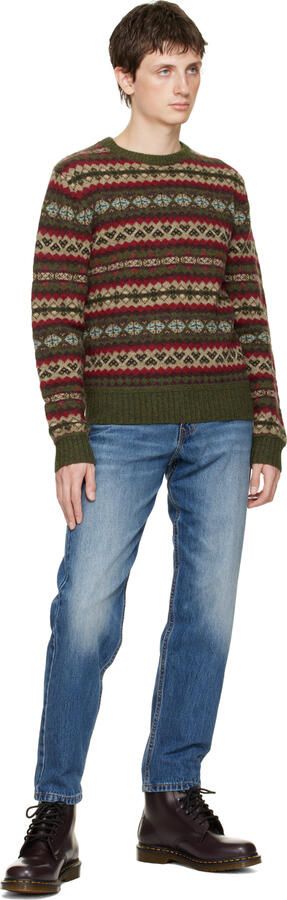 Dr. Martens Burgundy 1460 Boots - Picture 4