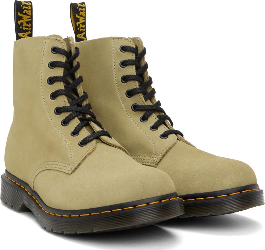 Dr. Martens Khaki 1460 Pascal Lace-Up Boots