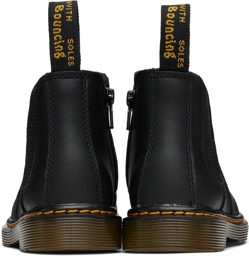 Dr. Martens Kids Black 2976 Little Kids Chelsea Boots - Picture 2