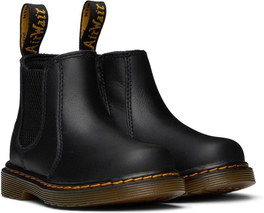 Dr. Martens Kids Black 2976 Little Kids Chelsea Boots - Picture 5