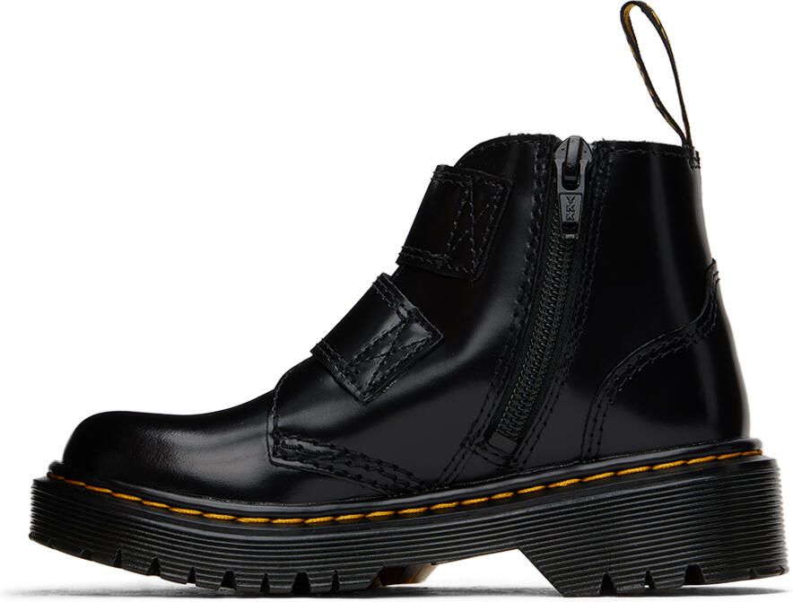 Dr. Martens Kids Black Devon Bex Big Kids Boots - Picture 2