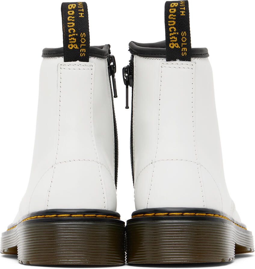 Dr. Martens Kids White 1460 Big Kids Boots