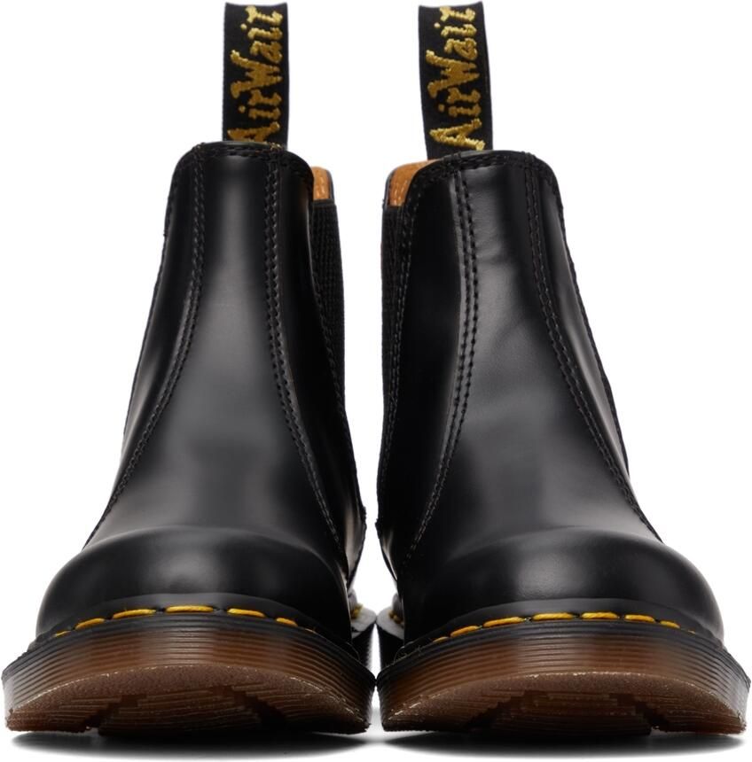 Dr. Martens Black 'Made In England' 2976 Vintage Chelsea Boots