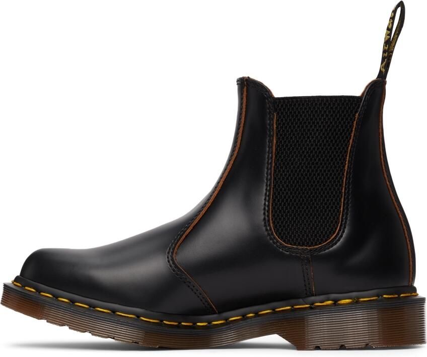 Dr. Martens Black 'Made In England' 2976 Vintage Chelsea Boots - Picture 3