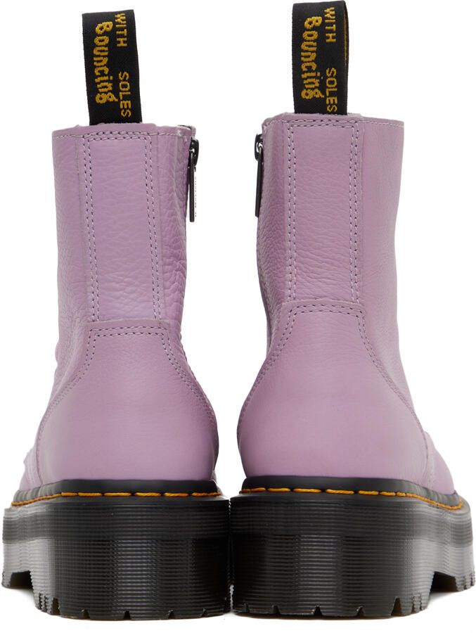 Dr. Martens Purple Jadon III Boots - Picture 3