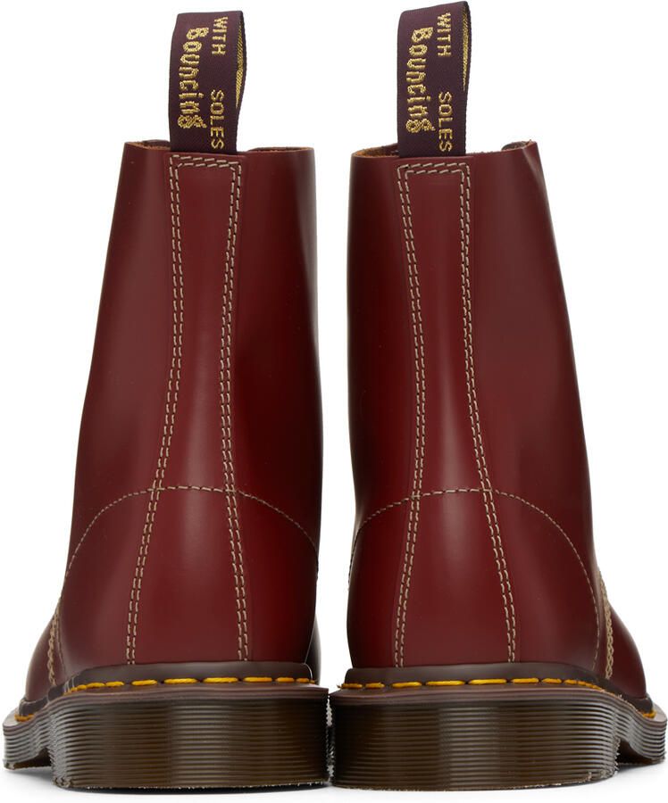 Dr. Martens Red 'Made In England' 1460 Vintage Boots