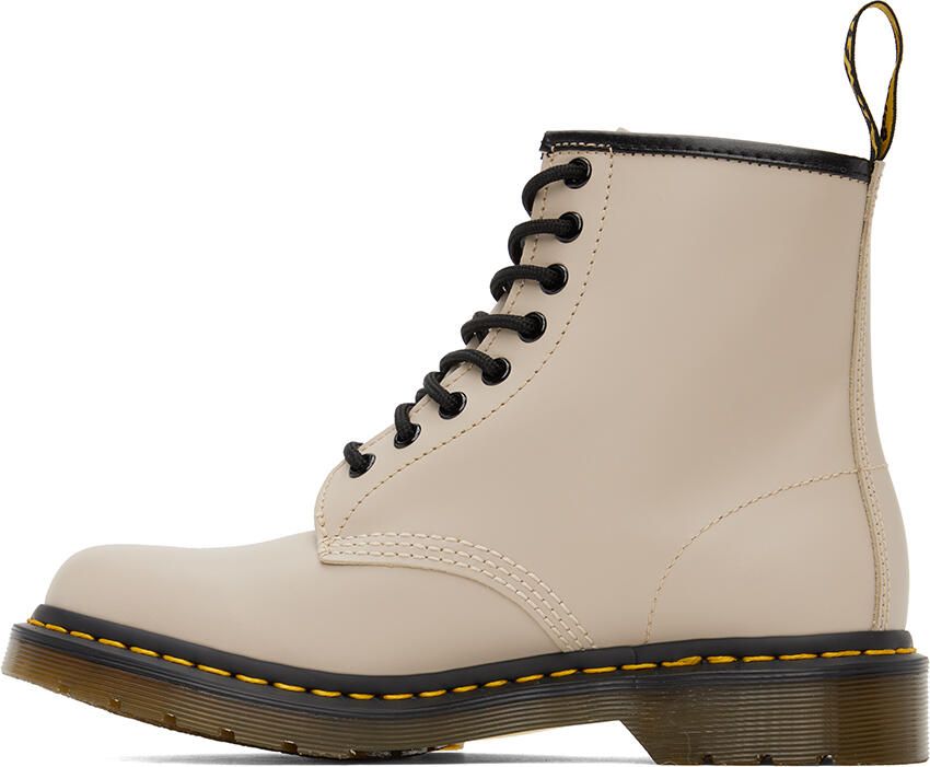 Dr. Martens Taupe 1460 Boots - Picture 2