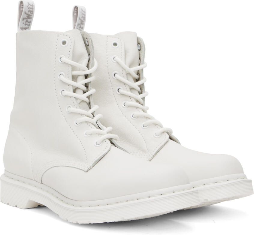 Dr. Martens White 1460 Pascal Boots