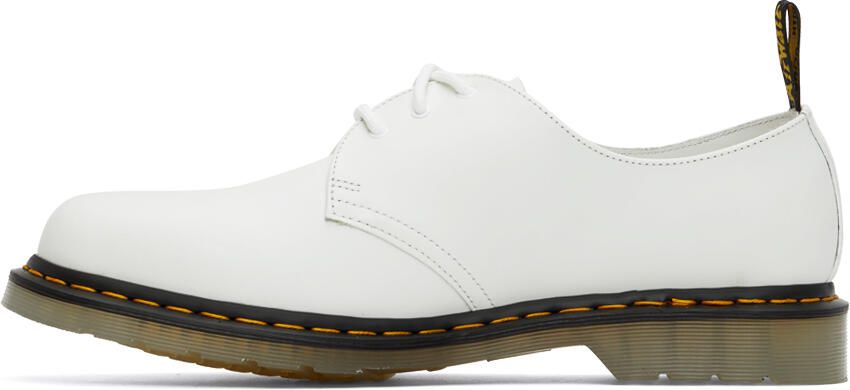Dr. Martens White 1461 Iced Smooth Leather Oxfords - Picture 3