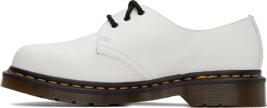 Dr. Martens White 1461 Smooth Derbys - Picture 5