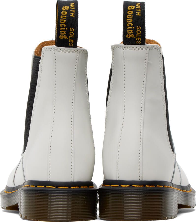 Dr. Martens White 2976 Chelsea Boots