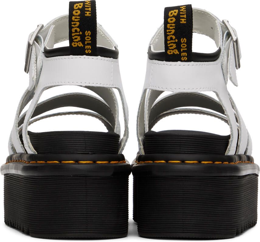 Dr. Martens White Blaire Hydro Sandals