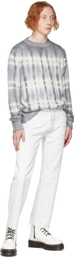 Dr. Martens White Jadon Platform Boots - Picture 4