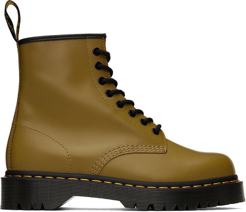 Dr. Martens Green 1460 Bex Boots - Picture 5