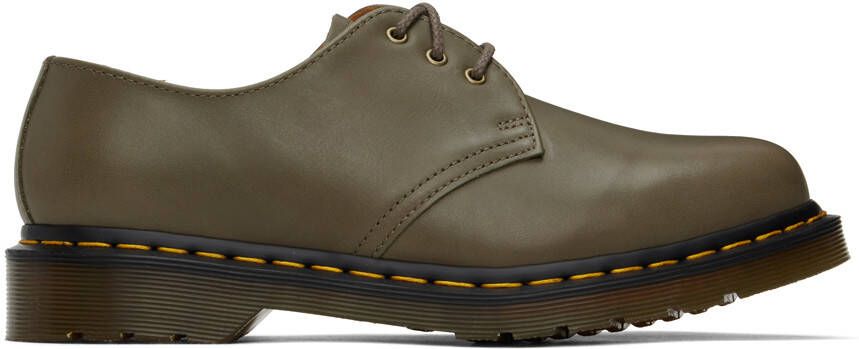 Dr. Martens Green 1461 Carrara Oxfords - Picture 5