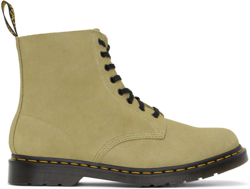 Dr. Martens Khaki 1460 Pascal Lace-Up Boots - Picture 5