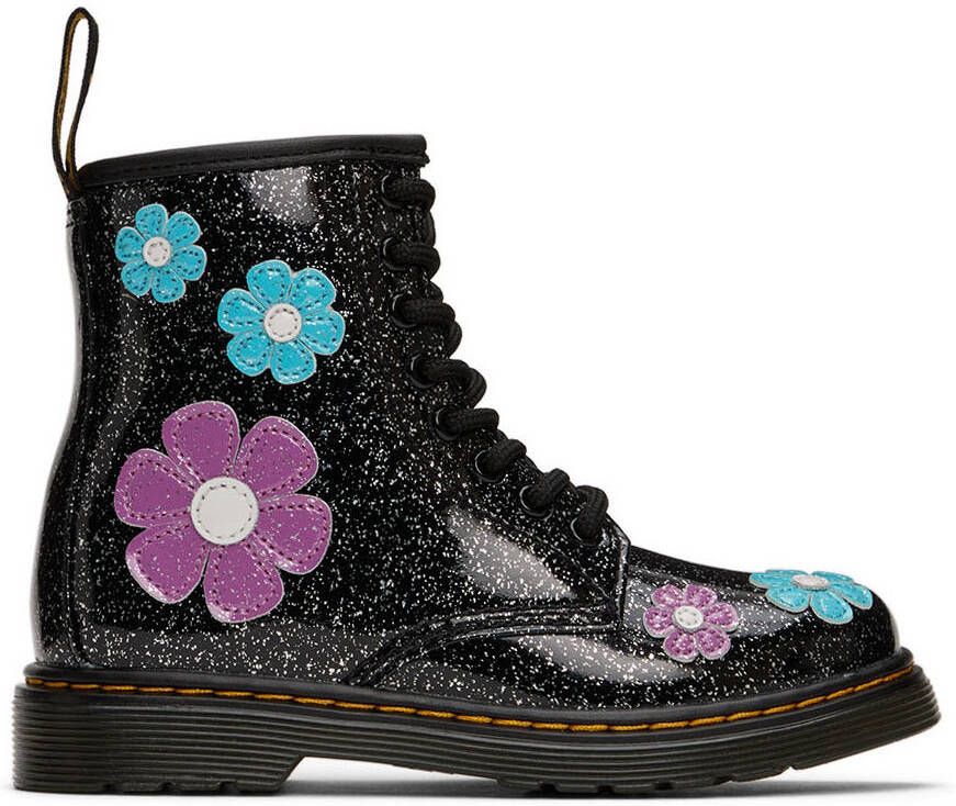 Dr. Martens Kids Black 1460 Big Kids Boots - Picture 5