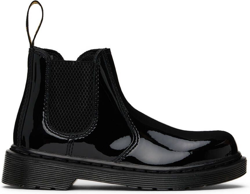Dr. Martens Kids Black 2976 Big Kids Chelsea Boots - Picture 5
