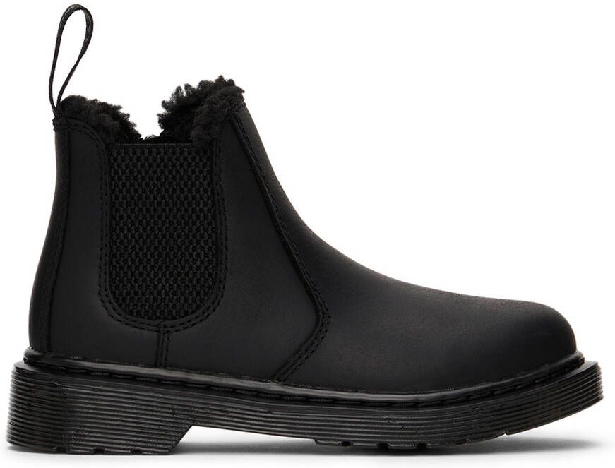 Dr. Martens Kids Black 2976 Big Kids Chelsea Boots - Picture 5