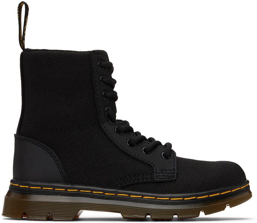 Dr. Martens Kids Black Combs Big Kids Boots - Picture 4