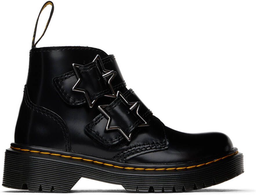 Dr. Martens Kids Black Devon Bex Big Kids Boots