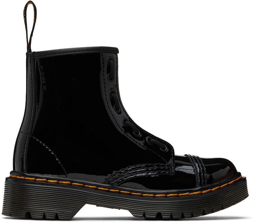 Dr. Martens Kids Black Sinclair Bex Big Kids Boots - Picture 4