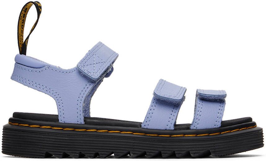 Dr. Martens Kids Blue Klaire Big Kids Sandals - Picture 5