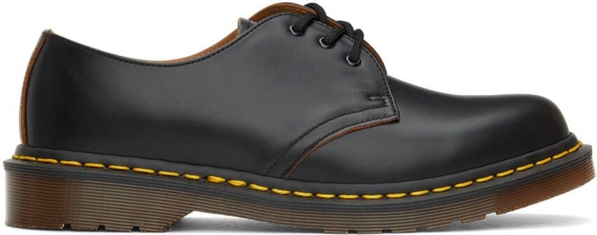 Dr. Martens Black 'Made In England' 1461 Vintage Oxfords - Picture 3