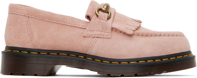 Dr. Martens Pink Adrian Snaffle Loafers - Picture 6