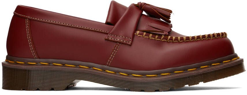 Dr. Martens Red Adrian Loafers - Picture 5