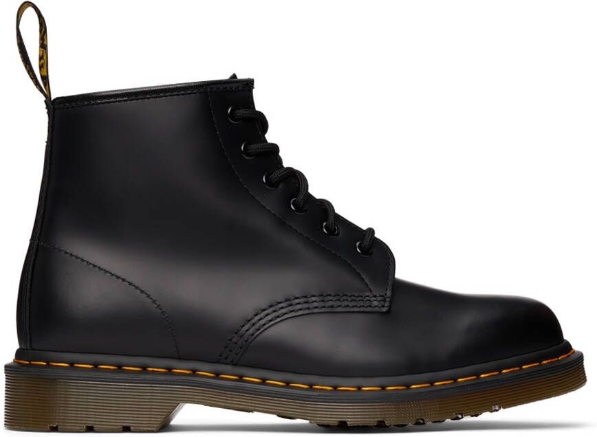 Dr. Martens Black 101 Lace-Up Boots